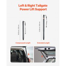 VEVOR Supporto di Sollevamento Elettrico Portellone Posteriore Sinistro Destro, 2 PZ, Per Skoda Octavia III 2012-2020, Portellone Posteriore Elettrico, Sostituisce OE# 575827851 575827851A 575827851B