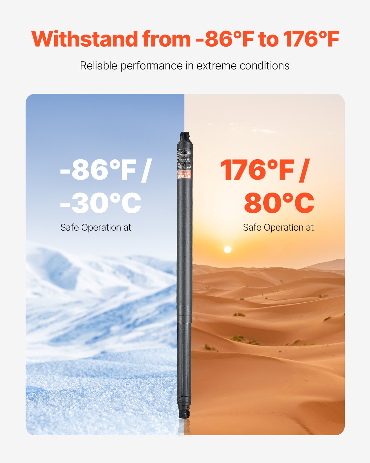 VEVOR Supporto di Sollevamento Elettrico Portellone Posteriore Sinistro Destro, 2 PZ, Per Skoda Octavia III 2012-2020, Portellone Posteriore Elettrico, Sostituisce OE# 575827851 575827851A 575827851B