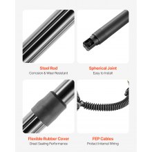 VEVOR Supporto di Sollevamento Portellone Posteriore Sinistro e Destro, 2 PZ, Per Cadillac Escalade/Escalade ESV 2015-2020 Ammortizzatore Portellone Elettrico Sostituisce Numero OE 84306929 23226162