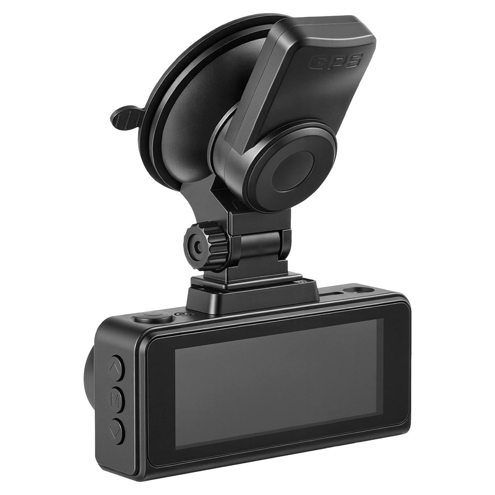 VEVOR Dash Cam per Auto Anteriore Posteriore, Mini Telecamera per Auto 4K+1080P, Dash Cam per Veicoli Doppio Canale Risoluzione Schermo 960 x 376 px, Scheda da 32 GB, GPS Integrato, 90 x 38 x 48 mm