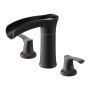 Semi-Covered Short Spout Waterfall Matte Black