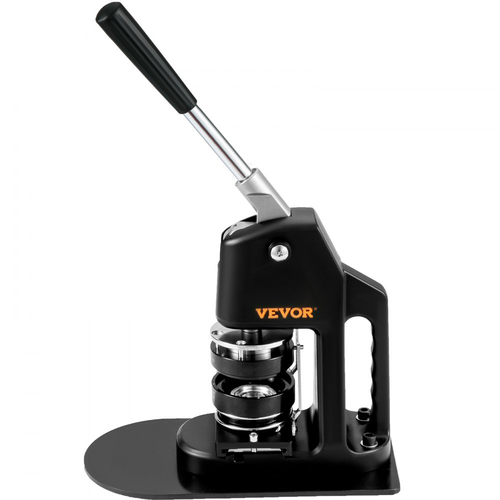 VEVOR Kit per Fustellatrice Manuale di Badge Spillo Bottoni Diametro 32mm & 58mm, Kit di Punzonatrice Manuale in Lega di Alluminio per Badge Spillo Regalo Fai-da-te Accessori Completi Modelli Rotondi
