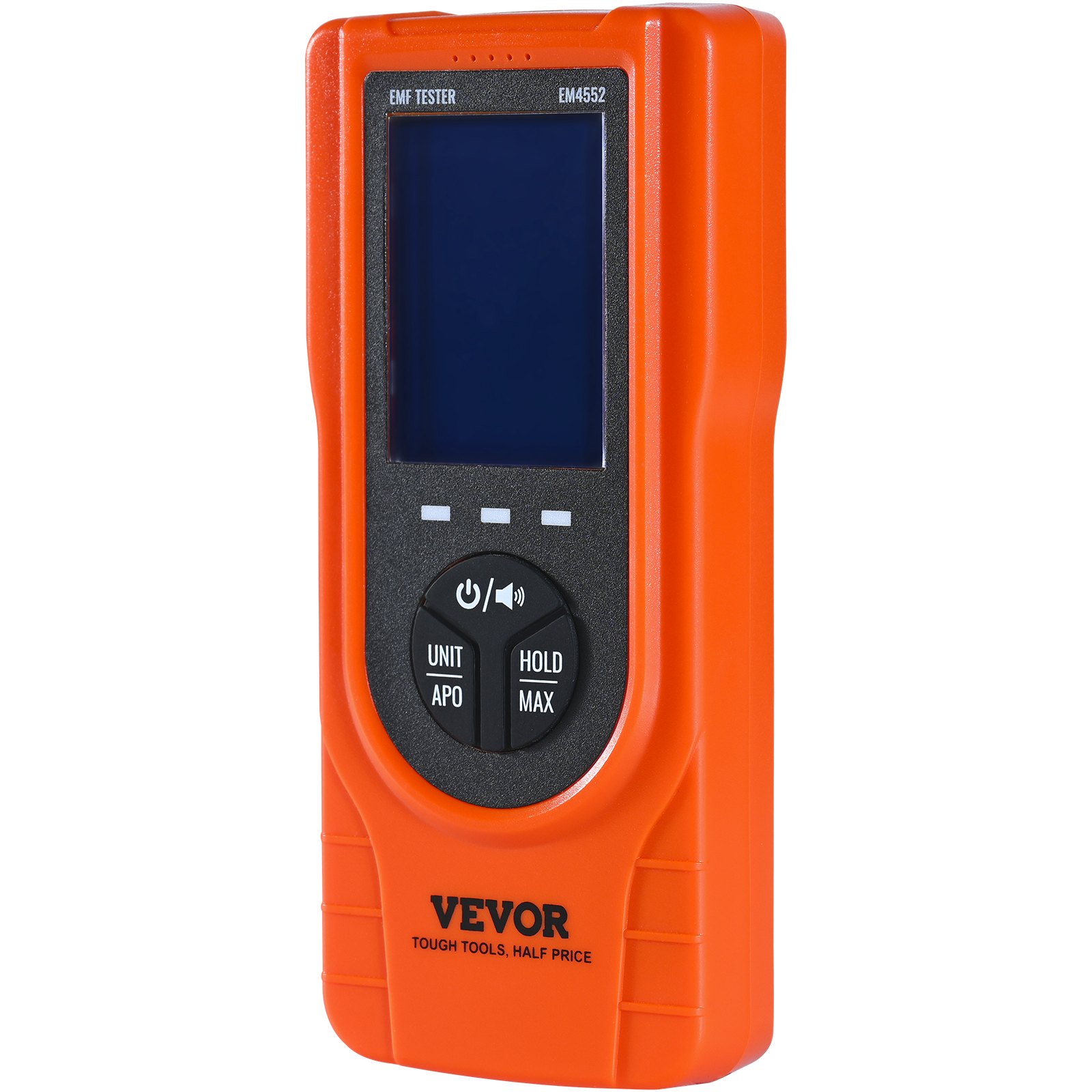 VEVOR Misuratore EMF 5 Hz-3,5 GHz, rilevatore di radiazioni campo elettromagnetico ricaricabile portatile, tester EMF LCD per ispezioni domestiche EF MF RF, attrezzatura paranormale