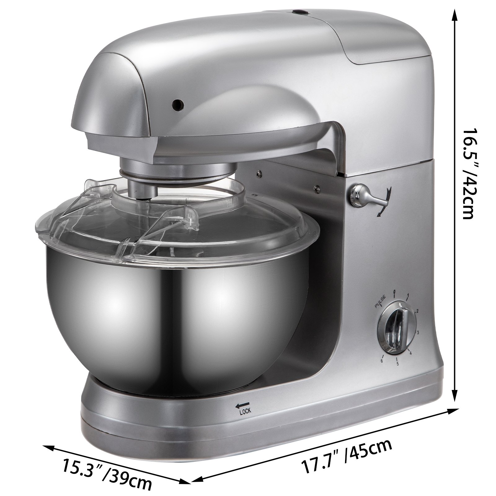 Vevor 110 V Impastatrice Planetaria Sbattitore Elettrico Alimento Della Cucina