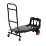 VEVOR 2-in-1 Folding Hand Truck, 136kg Load Capacity, Aluminum Alloy & Carbon Steel Platform Trolley for Indoor & Outdoor Loading & Transport Tasks
