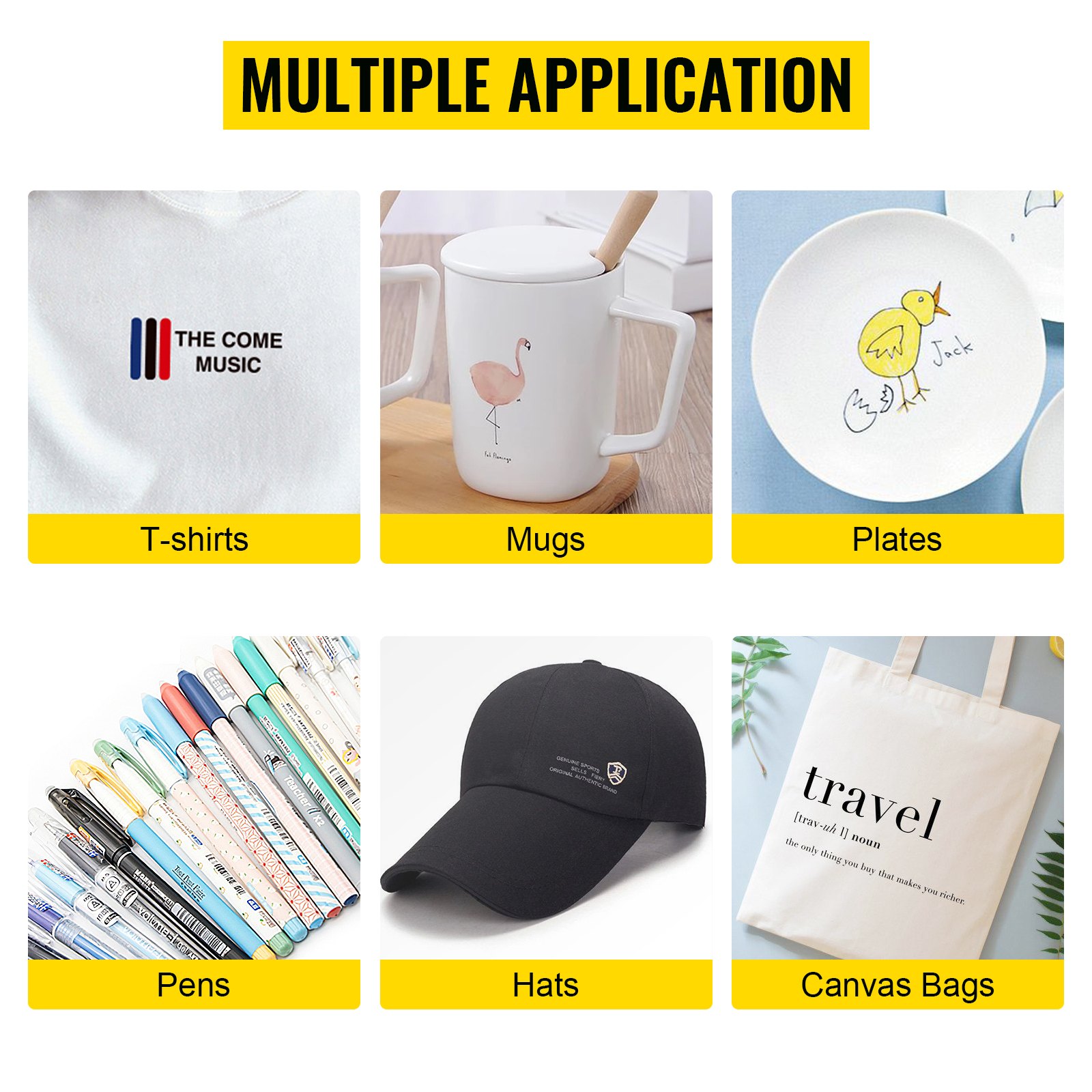 VEVOR 10 in 1 Macchina Digitale Intelligente per Pressa a Caldo 12" X 15" Blu