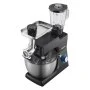 VEVOR Impastatrice Mescolatore per Cucina da 1500 W con Ciotola in Acciaio Inox 7,8 L e Ciotola per Mescolare 1,5 L, Impastatrice con 6 Velocità e Gancio per Impastare, Frusta e Sbattitore