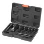 VEVOR Kit di Utensili per Estrazione Tubi Rotti Strumento per Estrazione Tubi Rimozione di Raccordi Filettati Danneggiati da 1/8 pollici a 1 pollici/3-25 mm per Idraulici Meccanici con Custodia