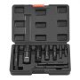 VEVOR Kit di Utensili per Estrazione Tubi Rotti Strumento per Estrazione Tubi Rimozione di Raccordi Filettati Danneggiati da 1/8 pollici a 1 pollici/3-25 mm per Idraulici Meccanici con Custodia