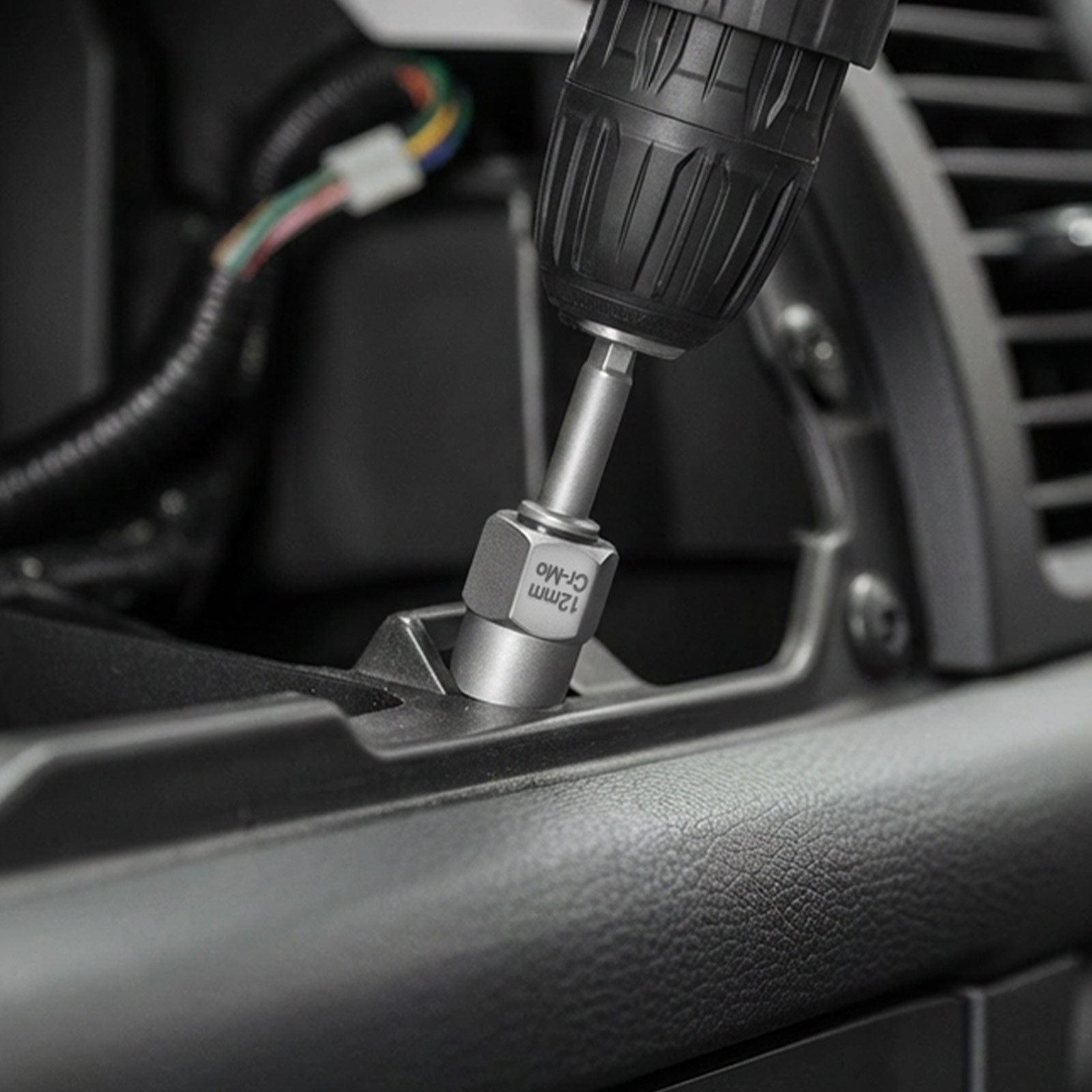 VEVOR Set di Estrattori per Bulloni Danneggiati 16 pezzi, Set di Bussole per Estrazione di Dadi Rotti Utensili per Rimozione Bulloni Danneggiati per Uso con Chiave Dinamometrica Trapano Elettrico