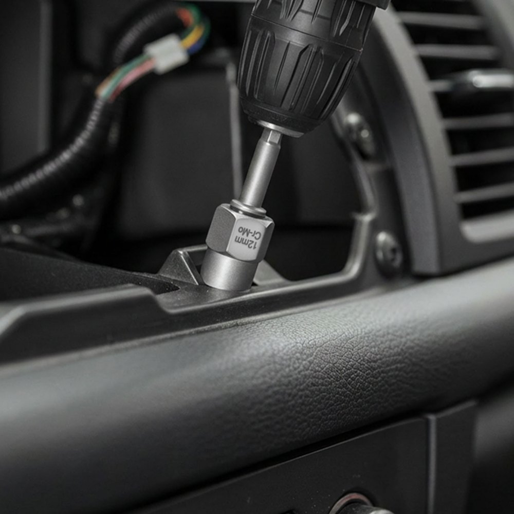 VEVOR Set di Estrattori per Viti Rotte 63 pezzi, Set di Bussole per Estrazione di Dadi Rotti Utensili Rimozione Bulloni Danneggiati con Adattatori per Maschi Riparazioni Domestiche Officina Garage