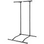 VEVOR Supporto per Barra per Trazioni Regolabile in Altezza a 2 Livelli, Attrezzatura Multifunzione per Allenamento della Forza, Stazione Palestra in Casa, Capacità di Peso 220LBS, Nero