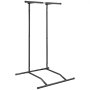 VEVOR Supporto per Barra per Trazioni Regolabile in Altezza a 2 Livelli, Attrezzatura Multifunzione per Allenamento della Forza, Stazione Palestra in Casa, Capacità di Peso 220LBS, Nero