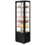 VEVOR Vetrina Refrigerata da 278 L Grande Vetrina per Pasticceria a 5 Ripiani, Frigorifero Commerciale con Illuminazione a LED, Raffreddamento TURBO, Raffreddamento ad Aria Senza Brina, per Panetteria