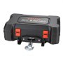 VEVOR Verricello Elettrico Portatile 12V CC da 2041 kg con Fune Sintetica, Verricello con Telecomando Wireless e Cablato, Kit di Recupero con Valigetta, Passacavo, Gancio, per ATV, UTV e Off-Road
