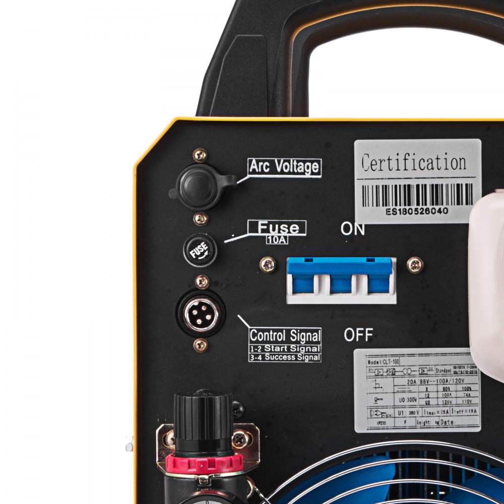 Taglio al Plasma Saldatrice Pilot DC Inverter 120 A 400V 35 mm IGBT + Accessori