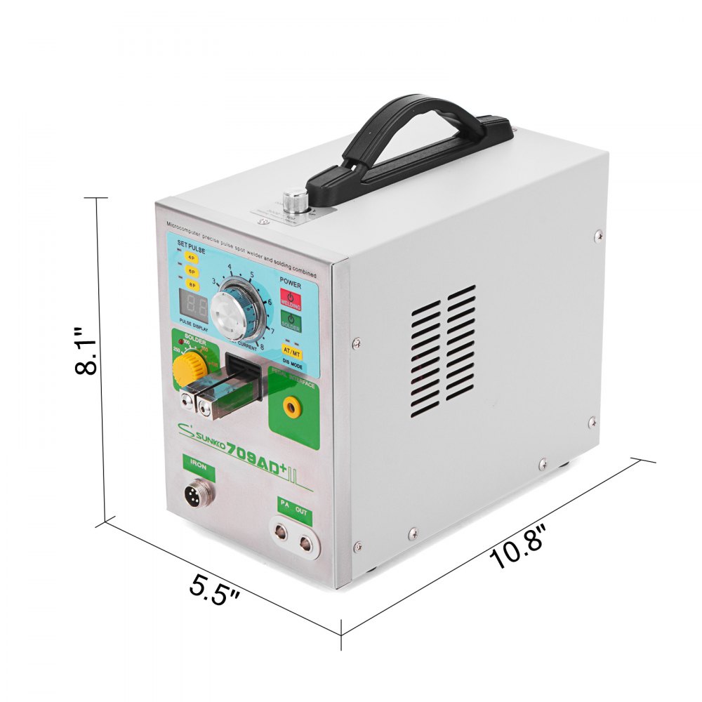 709ad+ Saldatore A Penna Puntatrice Ad Impulso Per Batterie Spot Welder 3.2kw