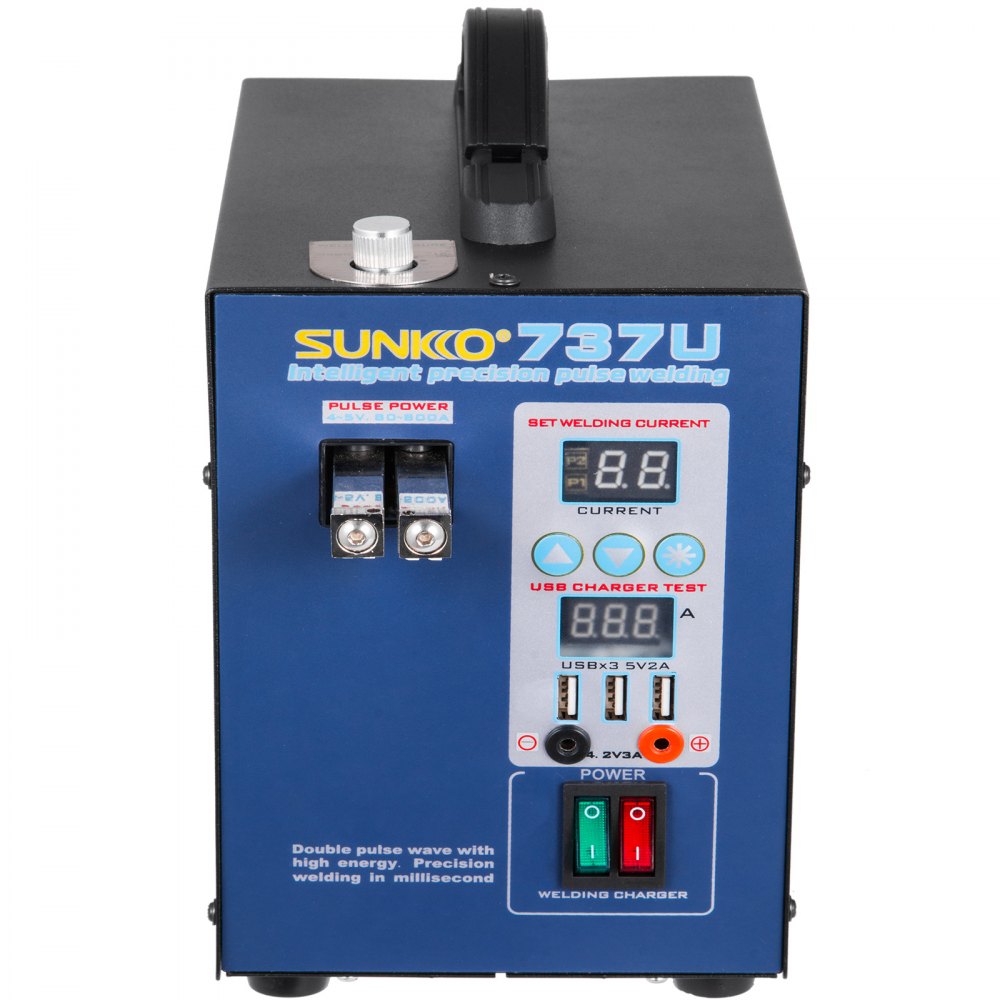 Puntatrice Saldatrice A Punti Batterie 2.8kw 800a Dual Impulso Spot Welder