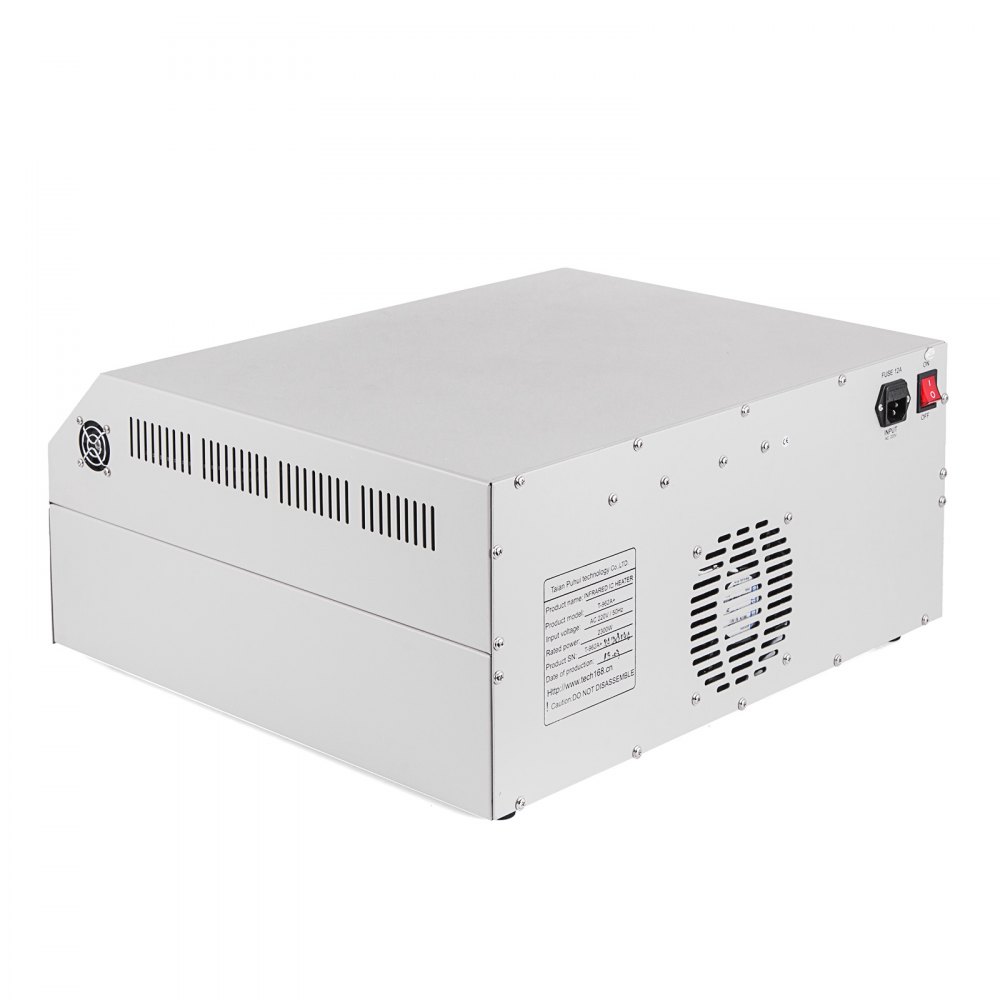 T962a+ Forno Rifusione Infrarosso Da 2300w 370x450mm Smd Bga Con Lcd Display