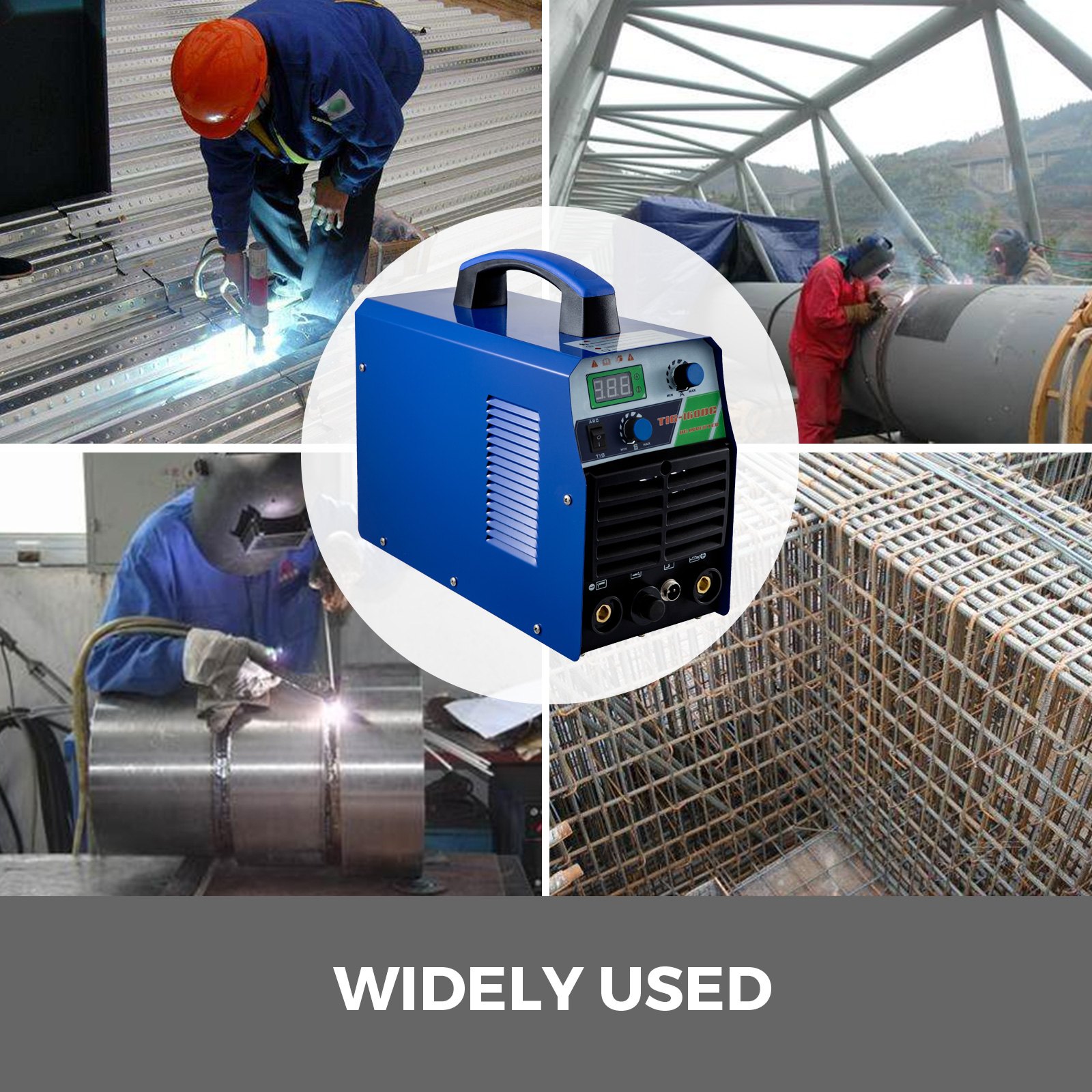 VEVOR TIG-160 Parrucca Saldatrice Tig inverter Mma 2-in-1 Digitale Dc 160A Saldatura 230V