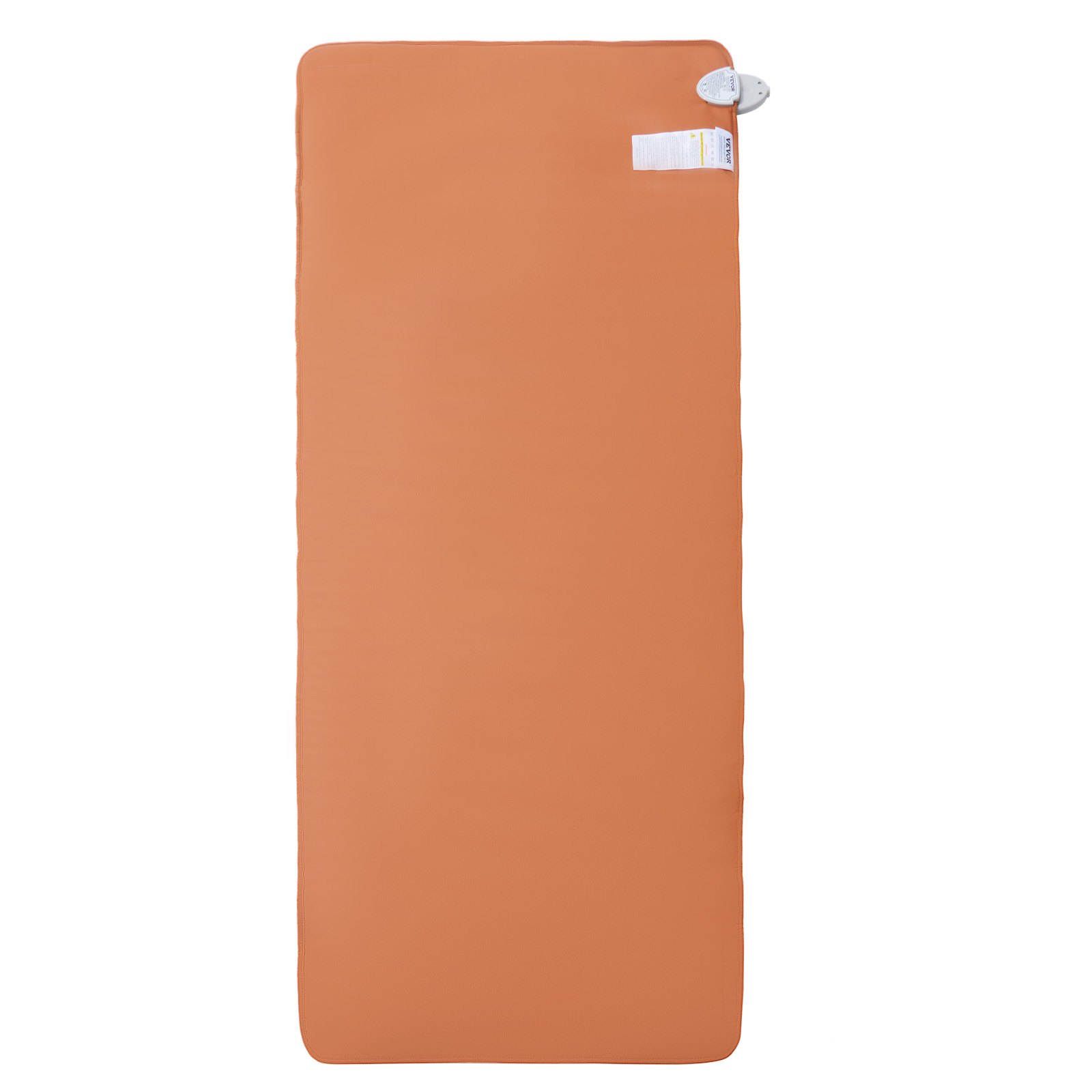 VEVOR Tappetino Riscaldante per Terapia a Infrarossi Lontani con Ametista 5 Giade con Ioni Negativi Temperatura tra 39°C-70°C, Timer 0-12 ore, Tappetino per Sollievo Dolore alla Schiena 1700x690 mm