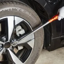 VEVOR Chiave Dinamometrica Meccanica 3/8" Forza Torsione 14-110Nm Kit di Chiave Dinamometrica da Officina per Auto Moto Lettura Precisione ±3 %, Kit di Chiave Torsiometrica Meccanica 3/8" per Veicoli