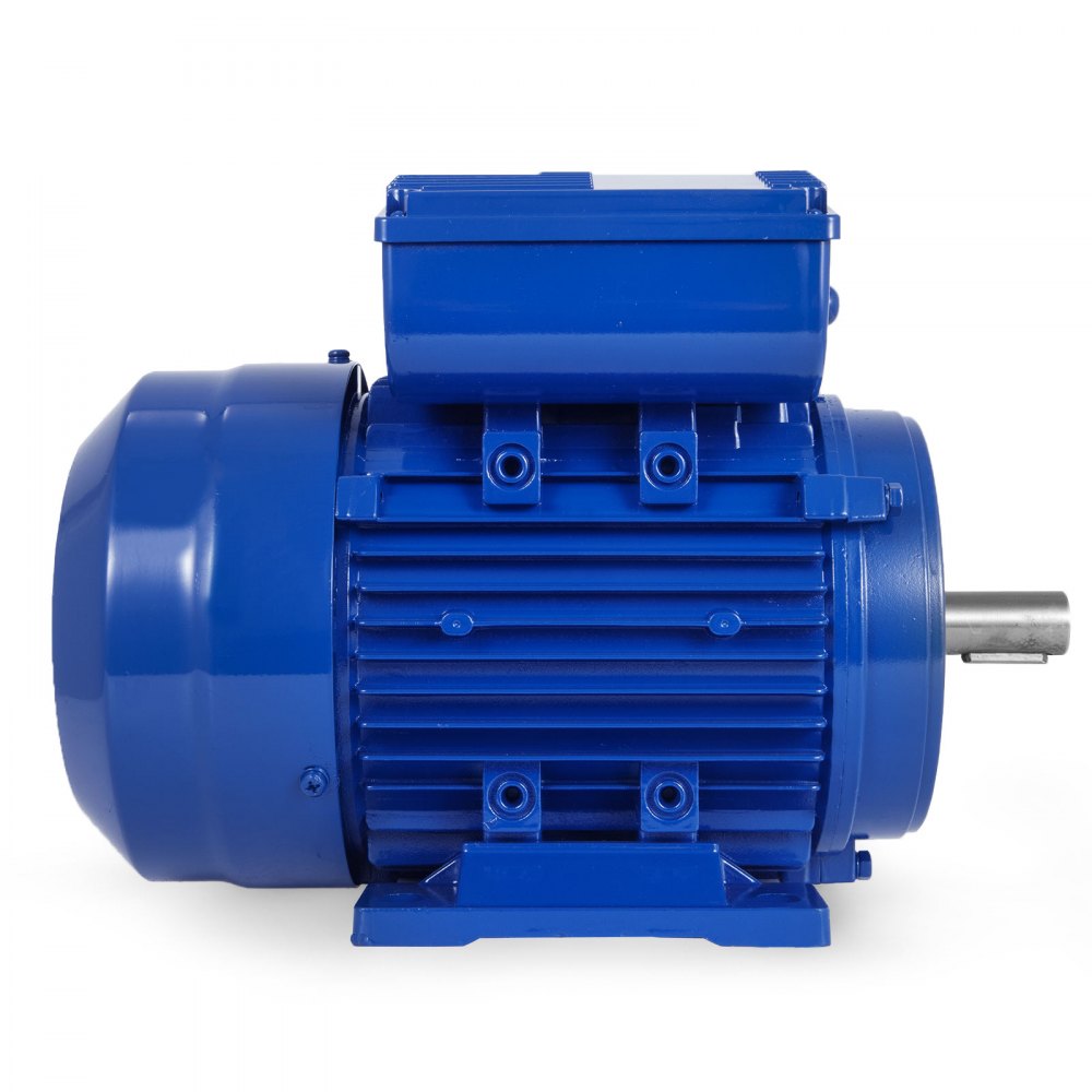 Vevor Motore Elettrico Monofase 0,75 Kw 1500 Rpm Standard B3 Montaggio A Piedi