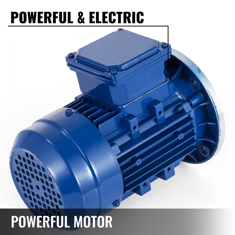 Three Phase Electric Motor 0.18 Kw 3000 Rpm Standard Motor B5 Flange Mounted