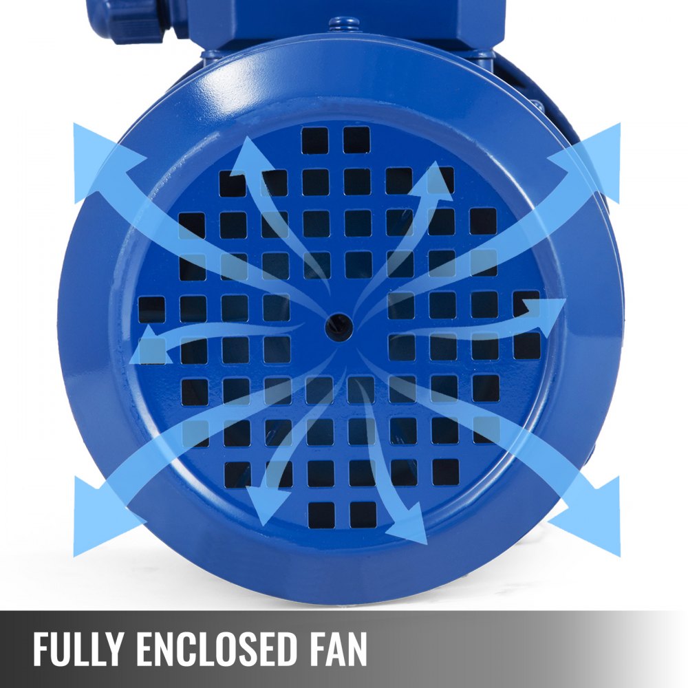 Three Phase Electric Motor 0.18 Kw 3000 Rpm Standard Motor B5 Flange Mounted