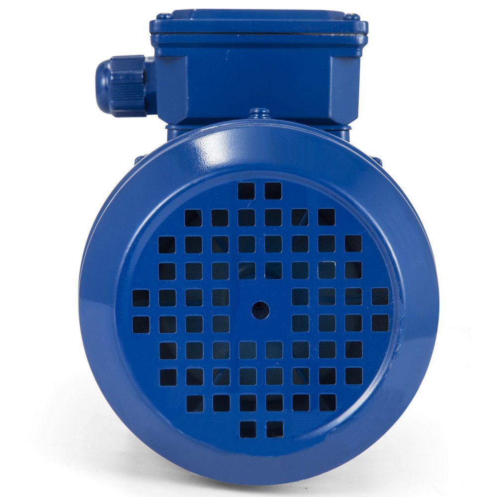 Motore Elettrico Trifase 0.25 Kw 1/3 Hp 3000 Rpm B3 Blue B14 Mount Fans Great