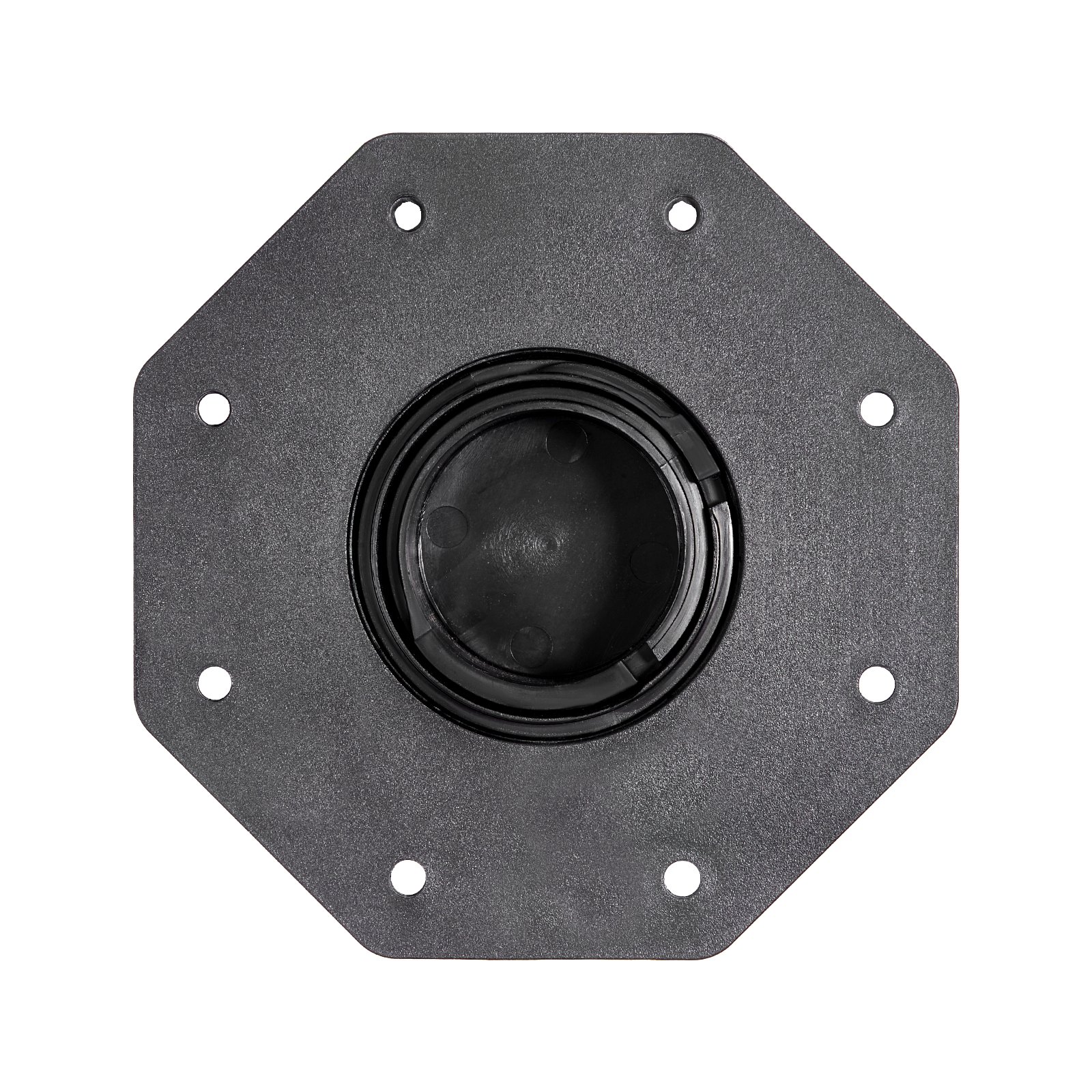 VEVOR Blocchi di Supporto per Ponte, 12 Pezzi, Supporto per Ponti in Plastica, Carico di 907,18 kg Pavimentazione, Sollevamento 30 a 60 mm Base di Fondazione per Capannone Regolabile in Altezza