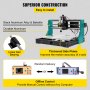 VEVOR CNC 3018 Pro 5500MW 300 × 180 × 45mm Macchina cnc Controllo GRBL Mini incisore laser con controller offline 3 assi Macchina per incisione laser per intaglio Fresatura Plastica Plastica Legno acr