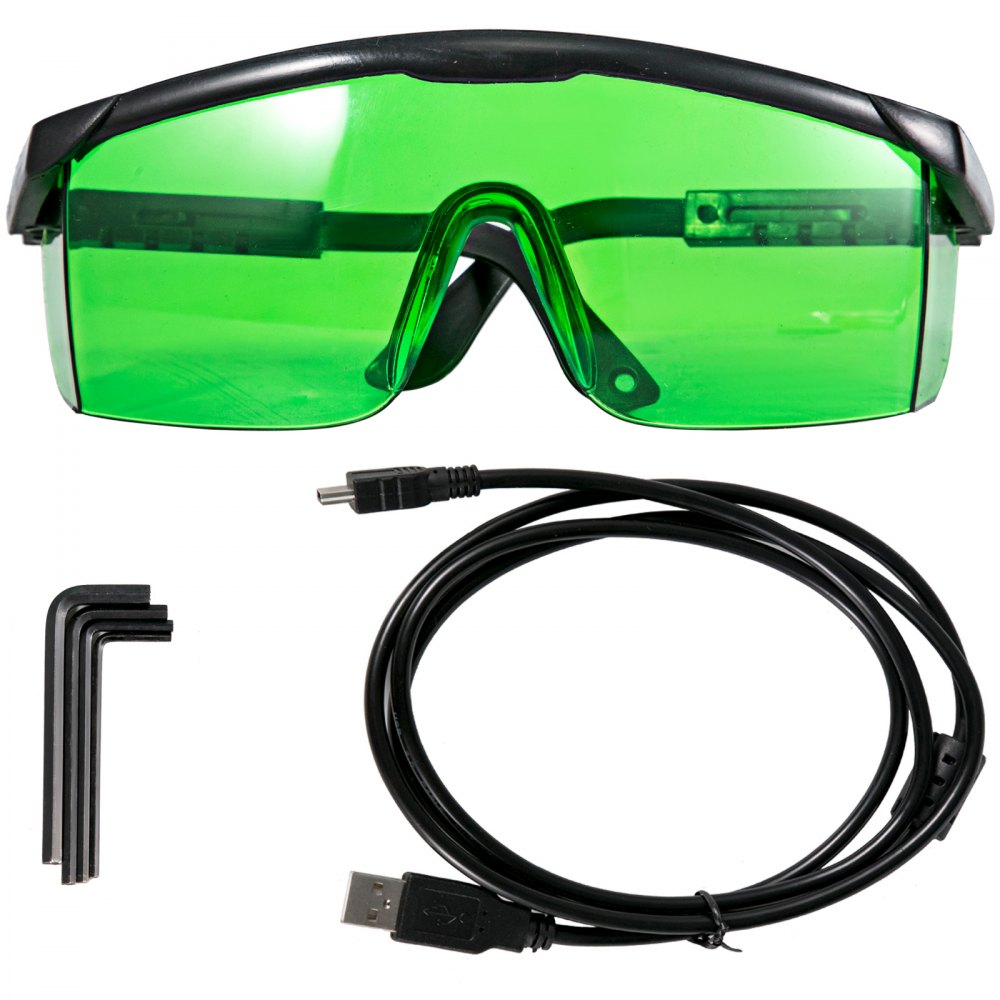 VEVOR 500mW Macchina per Incisore laser CNC Kit per Incisore laser 40X50cm Stampante laser fai-da-te Stampante per Marcatura di Immagini