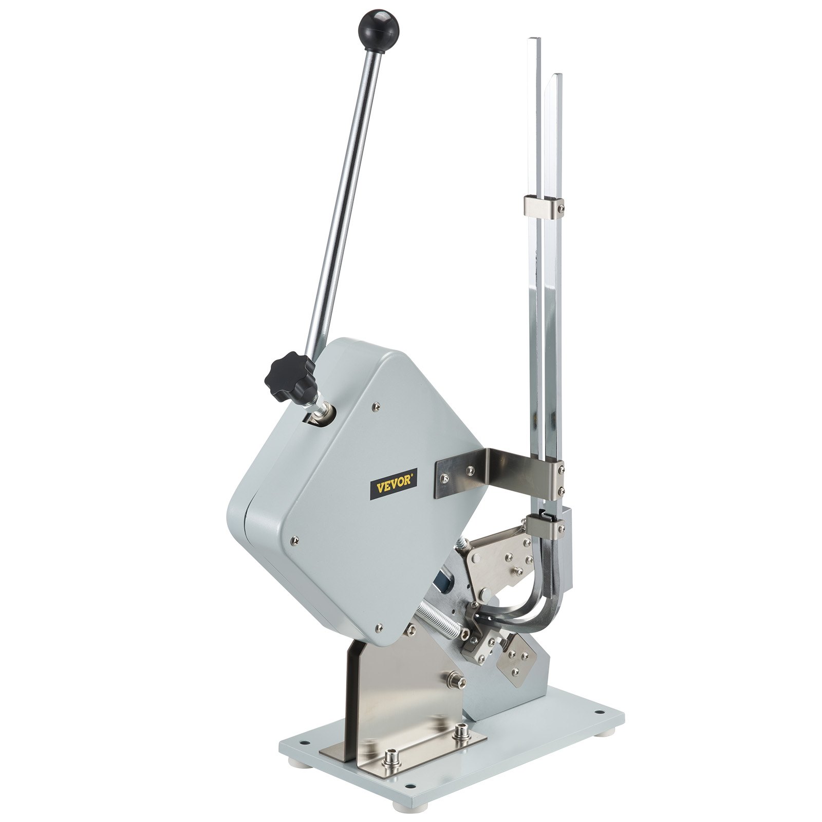 VEVOR Macchina per Tagliare Salsiccia a Forma di U con 1 Scatola di Fermagli 5000 pezzi, Manuale Clipper in Acciaio con Finitura Cromata, Salsiccie Tosatrice con Ritaglio