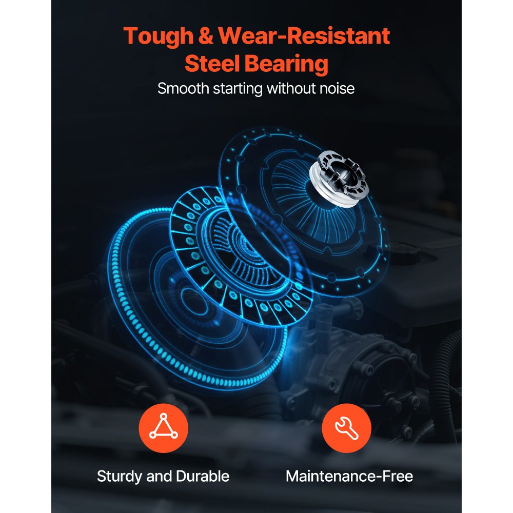 VEVOR Kit Frizione Singola con Volano, Kit Frizione OEM per Impieghi Gravosi, Ricambio OEM Compatibile con Audi A3 8P1, 2003-2010, A3 Cabrio 8P7, 2008-2009, Sportback 8PA, 2004-2010