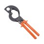 VEVOR Tagliacavi a Cricchetto Cesoia per Cavi Pinza Tagliacavi Lame in Acciaio Armonico Manici Rivestiti in PVC, Taglierina per Fili di Rame Alluminio Capacità max. 400 mm², Utensile per Elettricista