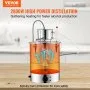 VEVOR Kit di Distillatore Elettrico Alcol in Acciaio Inox Capienza 50L Potenza Nominale 2800W con Pompa dell'Acqua Potenza 6,8 - 8W, Alambicco Distillatore in Acciaio Inox Uso Alimentare Acqua Alcol
