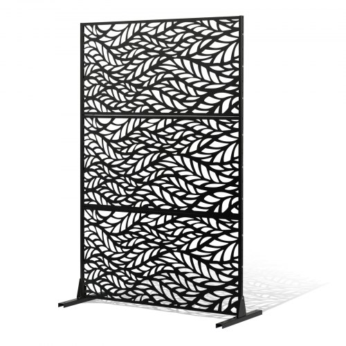 Schermo Per La Privacy Da Esterno 90x150 Cm: Pannello In Acciaio Zincato Con Supporto, Antiruggine, Per Patio