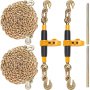 VEVOR Legatura a Catena a Cricchetto 5/16"-3/8" G80 Carico max. 3220kg Rimorchi
