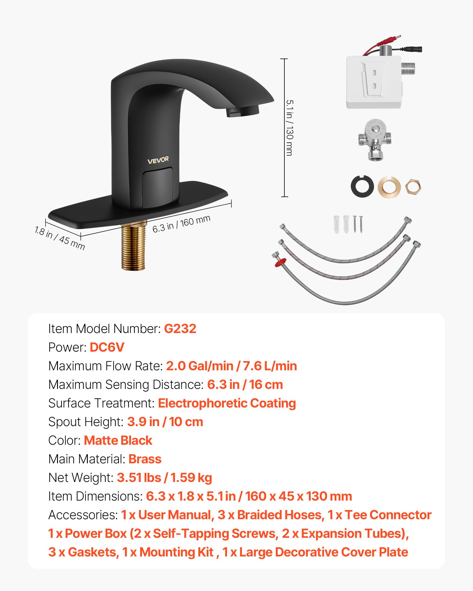 Copritermosifone VEVOR, serie Premium da 1222 mm, copritermosifone elettrico standard per ristrutturazioni domestiche, in acciaio resistente, facile installazione per la sostituzione del vecchio copritermosifone in camera da letto, bianco