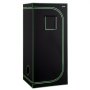 VEVOR Indoor Grow Tent, 80 x 80 x 180 cm, 600D High Reflective Mylar, Indoor Plant Tent with Observation Window, Floor Tray & Zipper, Heavy Duty Growing Tents for Fruit Flower Veggie