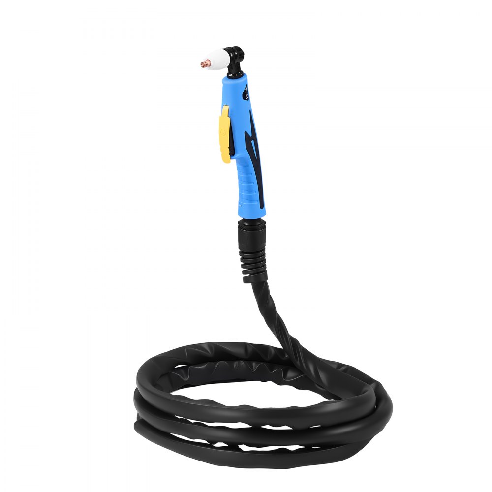 VEVOR Taglierina al Plasma, Macchina Tagliatrice al Plasma 50 A, Taglierina con Inverter IGBT, Display Digitale con Funzione 2T/4T Tempo PA/PT, Riparazioni Domestiche Officine