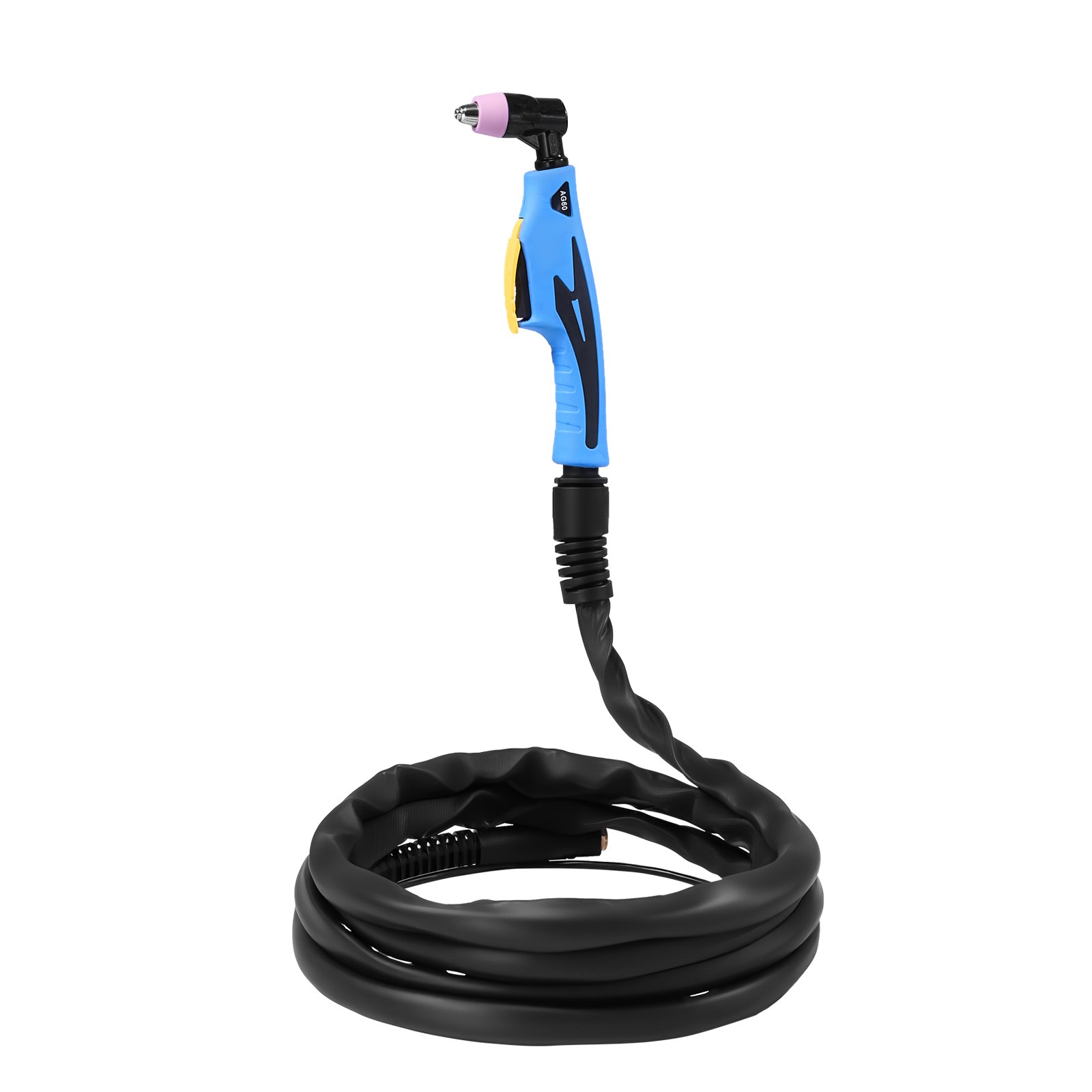 VEVOR Taglierina al Plasma Trifase 400V, Macchina Tagliatrice al Plasma 60 A, Taglierina con Inverter IGBT, Display Digitale con Funzione 2T/4T, Riparazioni Domestiche Officine