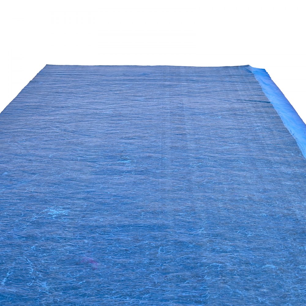 VEVOR Sottopavimento 37,2 m², Imbottitura per Pavimenti in Laminato con Barriera al Vapore Integrata, Fibra ad Alta Resistenza + Pellicola in PE, Isolamento Acustico e Riduce Rumore, per Laminato