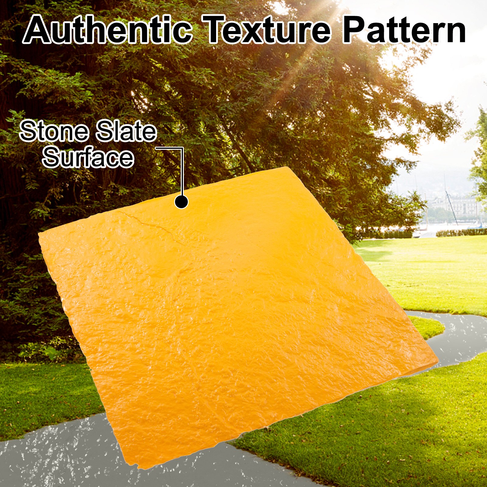 Vevor Timbro In Poliuretano 92x92cm Giallo Tappetino In Poliuretano Per Timbro