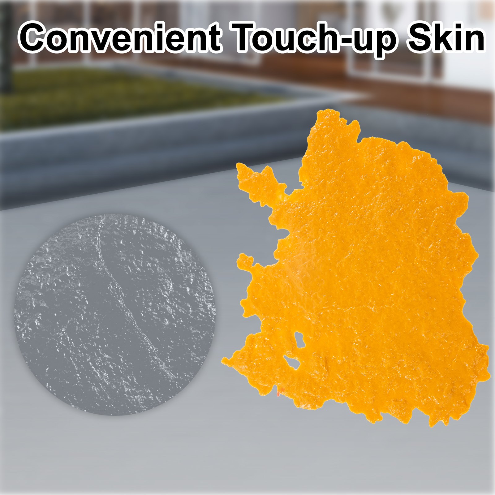 Vevor Timbro In Poliuretano 92x92cm Giallo Tappetino In Poliuretano Per Timbro