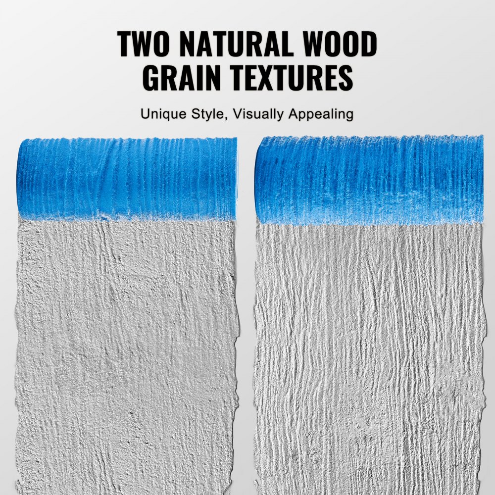 VEVOR Timbri per calcestruzzo, 195 x 70 mm 173 x 60 mm, Rullo strutturato in poliuretano per calcestruzzo, per piastrelle in pietra per pavimento in ardesia, Timbro senza giunzioni, per decorazione