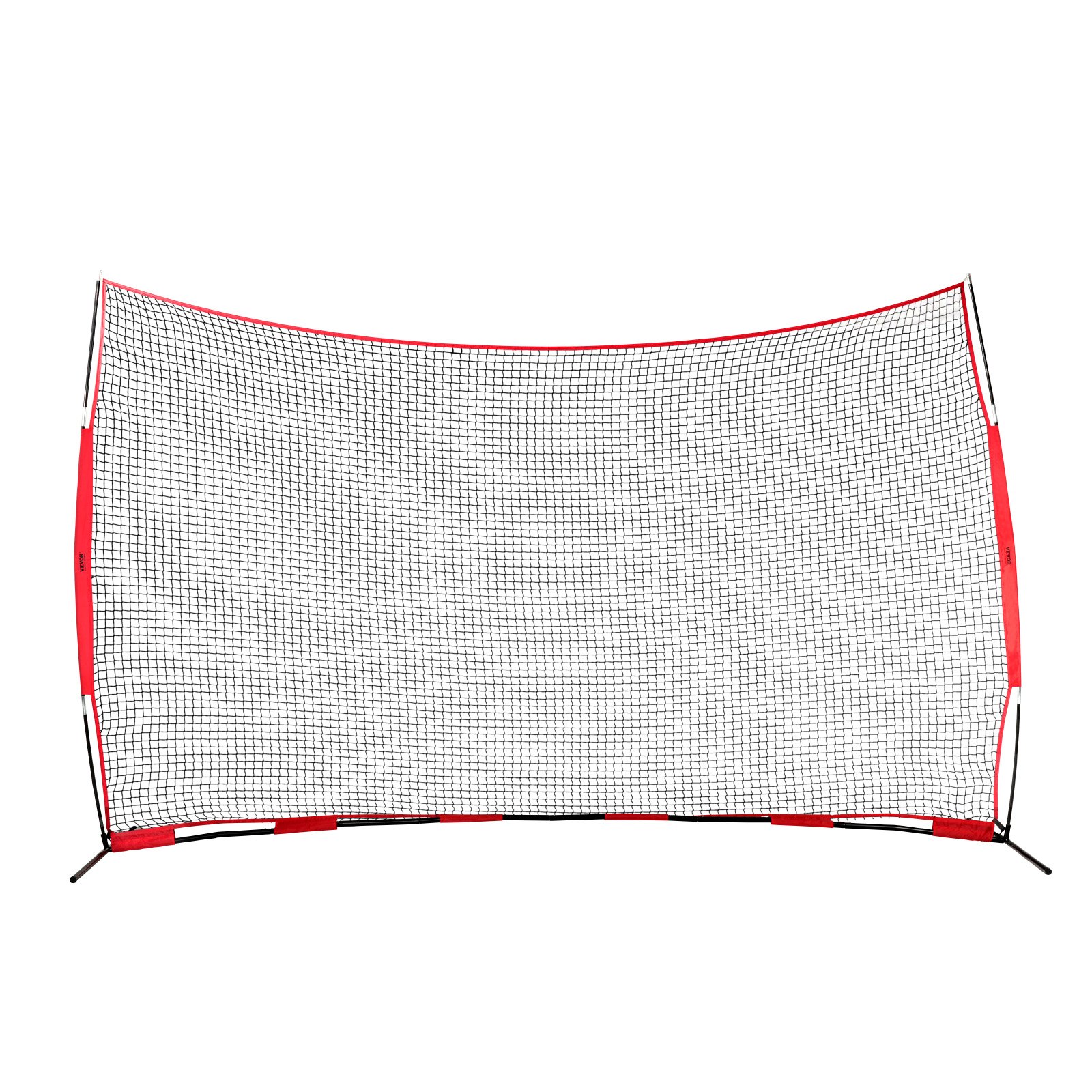 VEVOR Rete da Allenamento per Baseball Softball 507x312 cm, Rete Protezione per Palle Portatile con Borsa per Il Trasporto, Attrezzatura da Allenamento per Catcher Lacrosse, Calcio, Hockey, Giardino