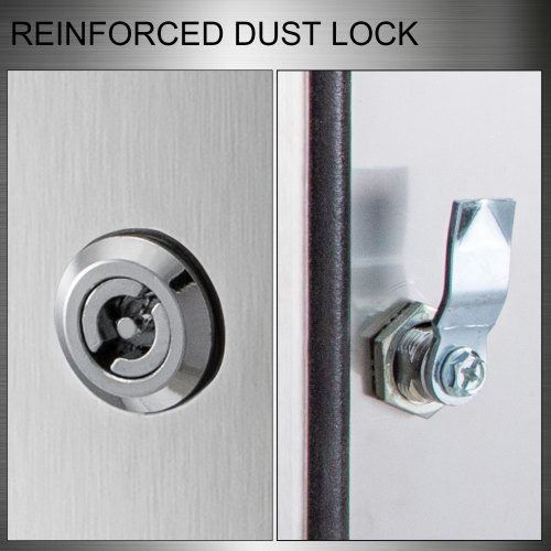 VEVOR Scatola elettrica in acciaio Scatola elettrica 30,5x30,5x20,3 cm Scatola in acciaio inossidabile