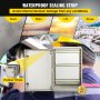 VEVOR Custodia in fibra di vetro Scatola elettrica 60x40x23 cm Montaggio a parete